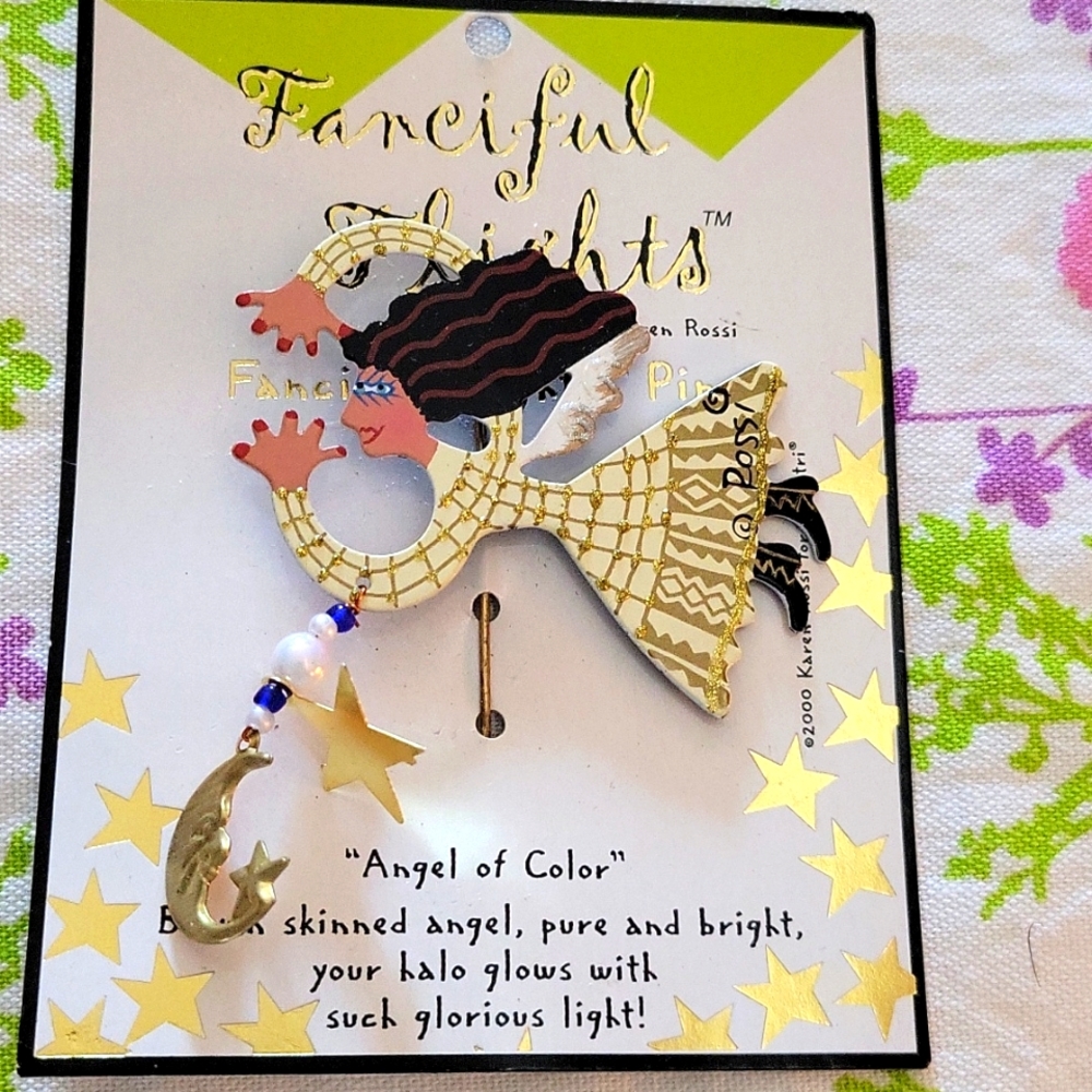 FANCIFUL FLIGHTS BROOCH